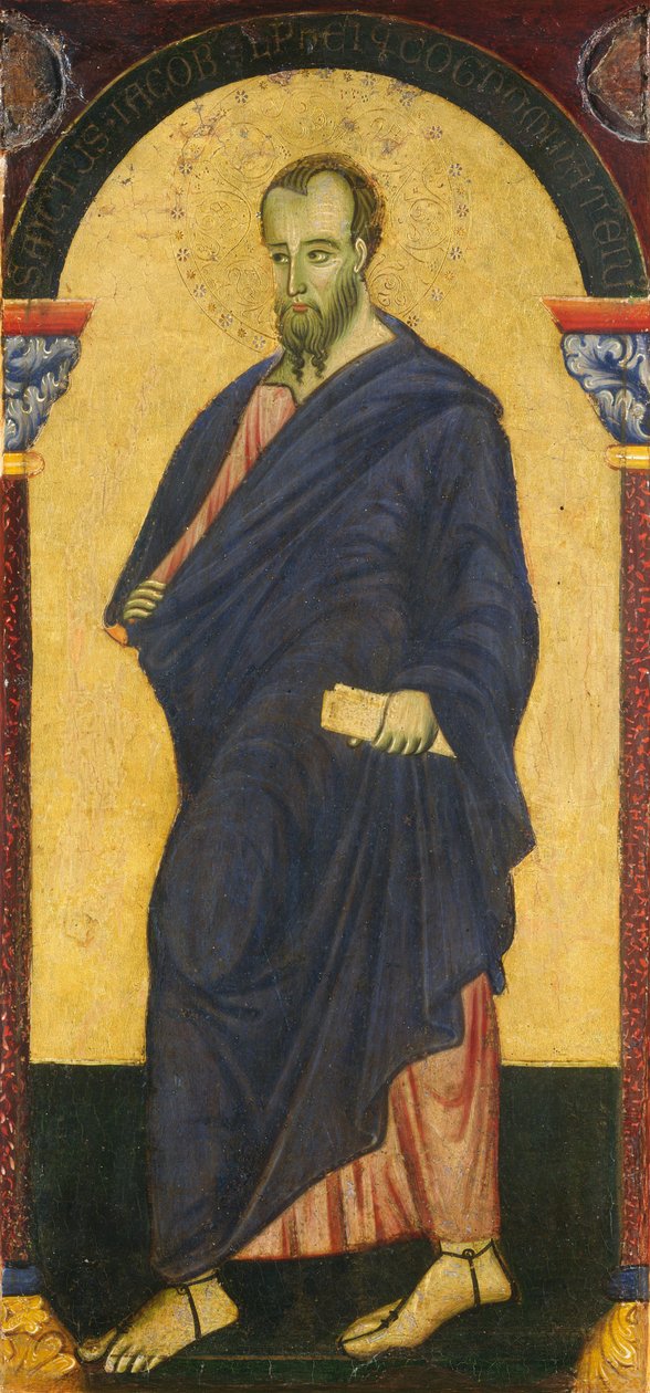 Szent Jakab alkotó: Master of Saint Francis
