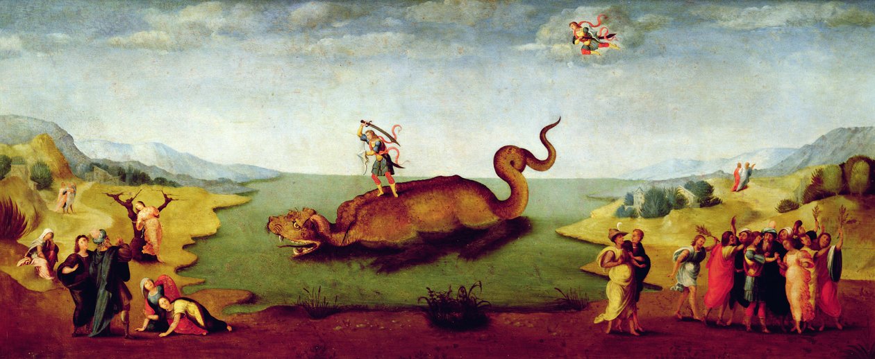 Perseus megmenti Andromédát alkotó: Master of Serumido
