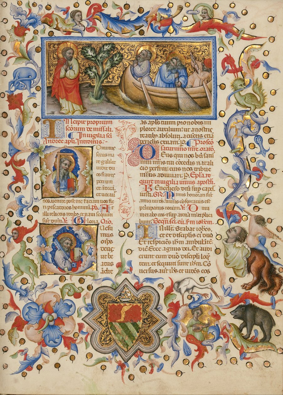 Misekönyv alkotó: Master of the Brussels Initials