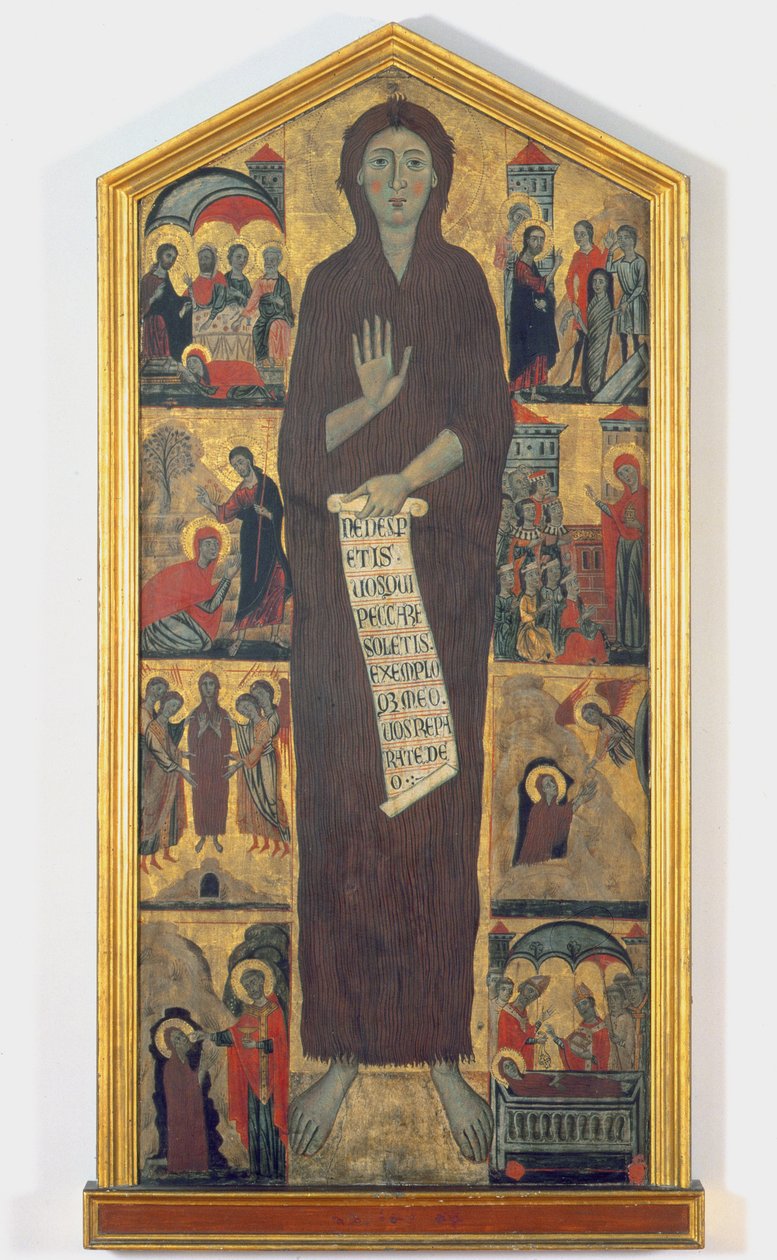 A bűnbánó Magdolna (tempera a panelen) alkotó: Master of the Magdalen
