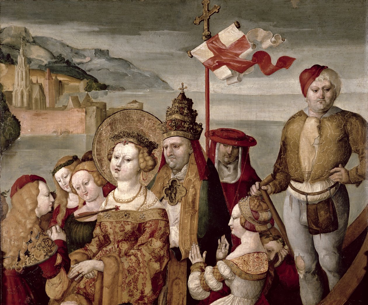 Szent Orsolya legendája, 1530 körül alkotó: Master of the Thalheimer Altarpiece