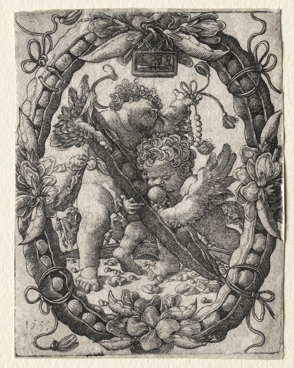 A borsóhüvely, 1533. alkotó: Master H. L.
