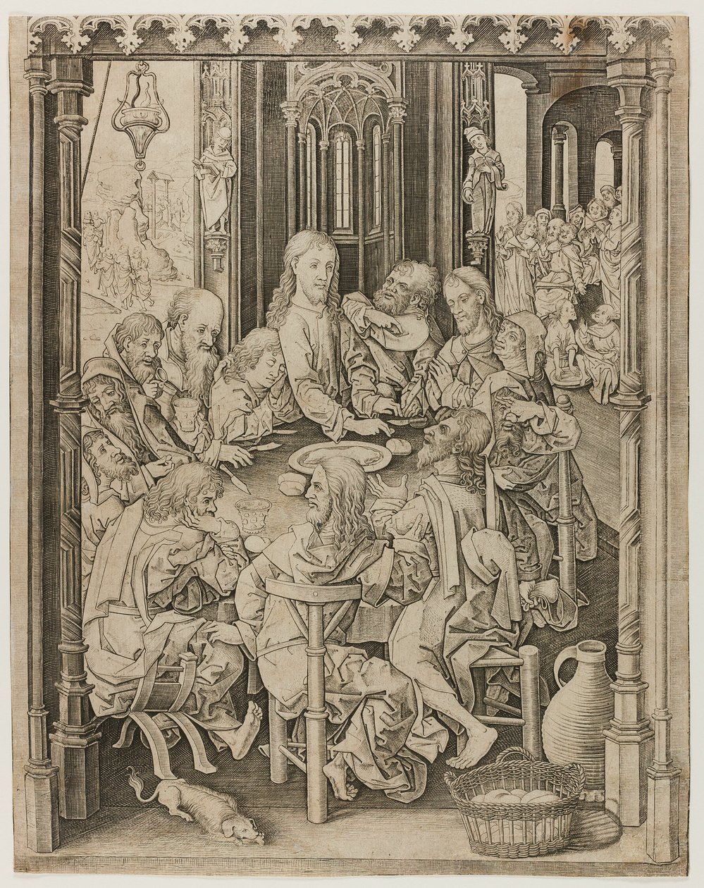 Az utolsó vacsora alkotó: Master I.A.M. of Zwolle