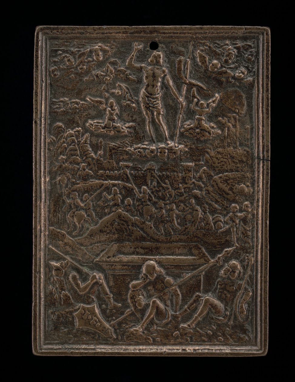 A feltámadás, c. 1500. alkotó: Master I.F.P.