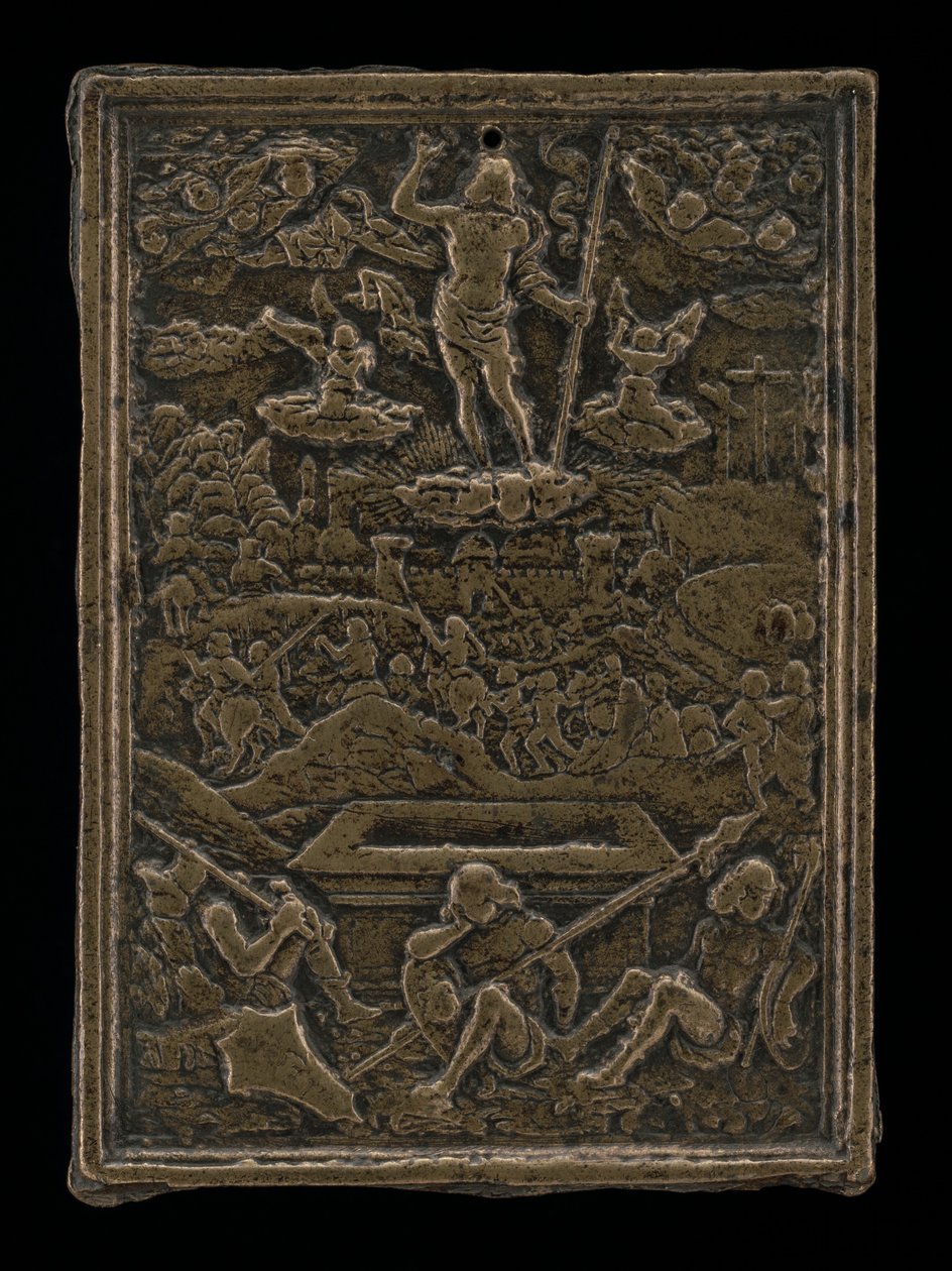A feltámadás, c. 1500. alkotó: Master I.F.P.