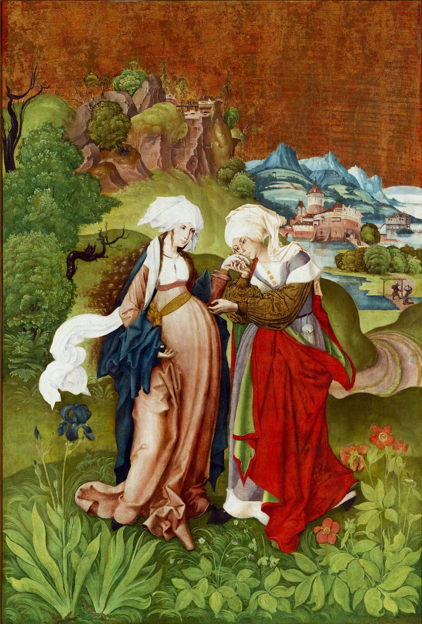 A látogatás, 1506 alkotó: Master M. S.
