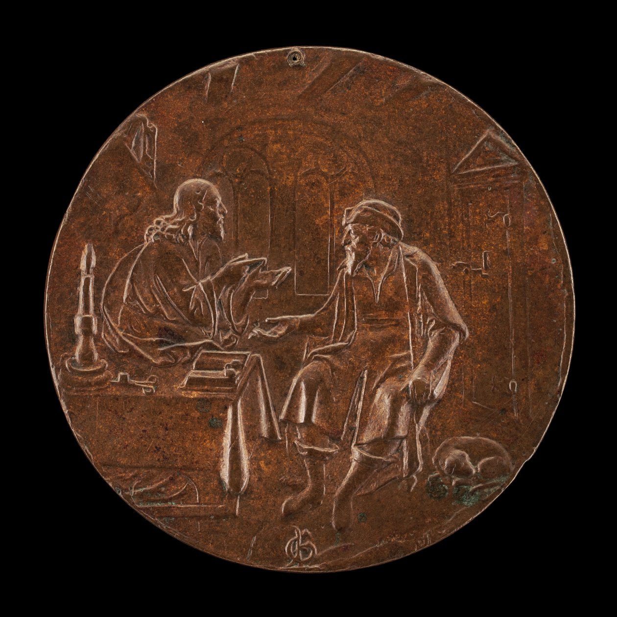 Krisztus és Nikodémus, c. 1550. alkotó: Master P.G.