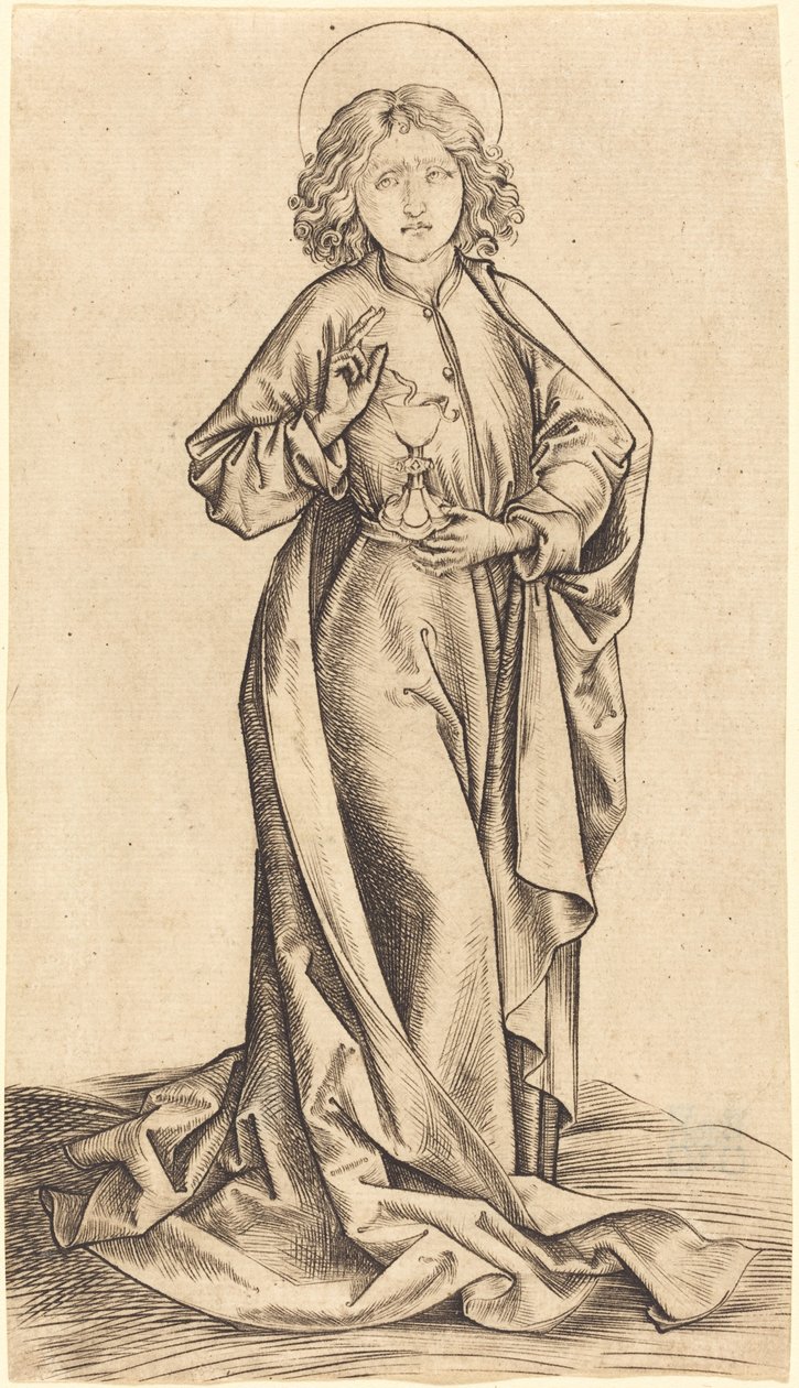 Szent János evangélista alkotó: Master i.e.