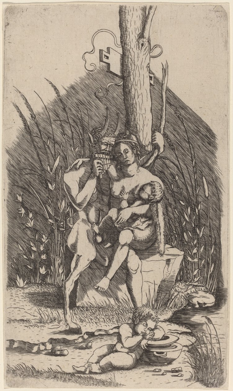 Satyr családja alkotó: Master of 1515