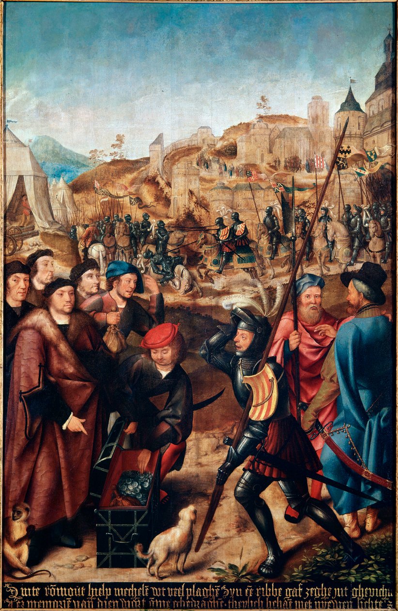 Szent Rumbold legendája”. alkotó: Master of Frankfurt