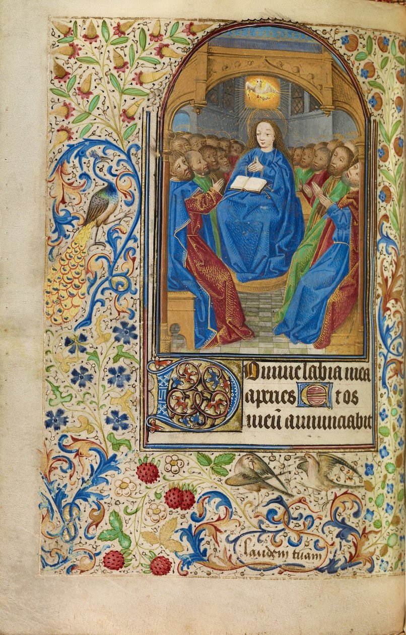 Pünkösd alkotó: Master of Jacques of Luxembourg