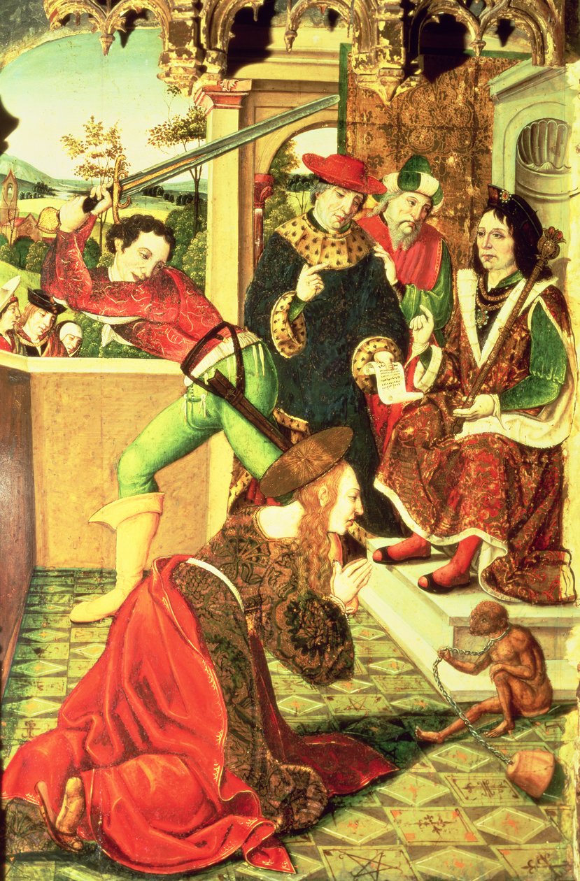 Meridai Szent Eulalia mártíromsága alkotó: Master of Paredes