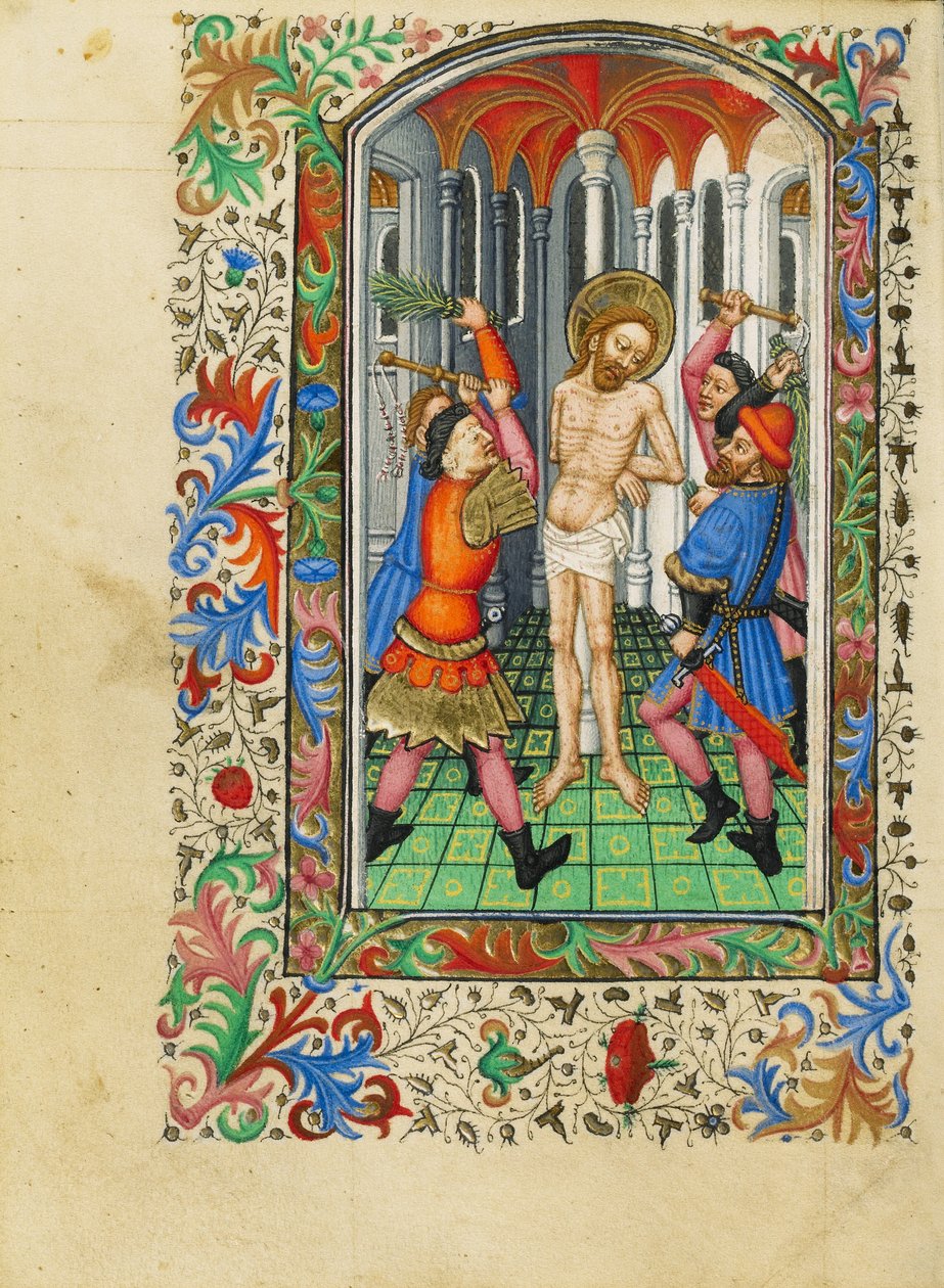A megostorozás alkotó: Master of Sir John Fastolf