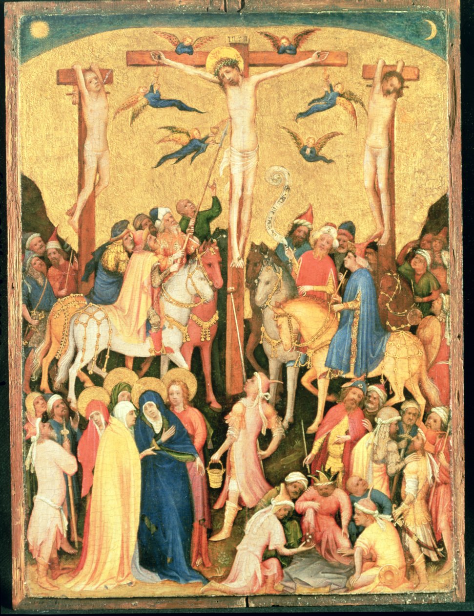 Kálvária (olaj a panelen) alkotó: Master of St. Veronica