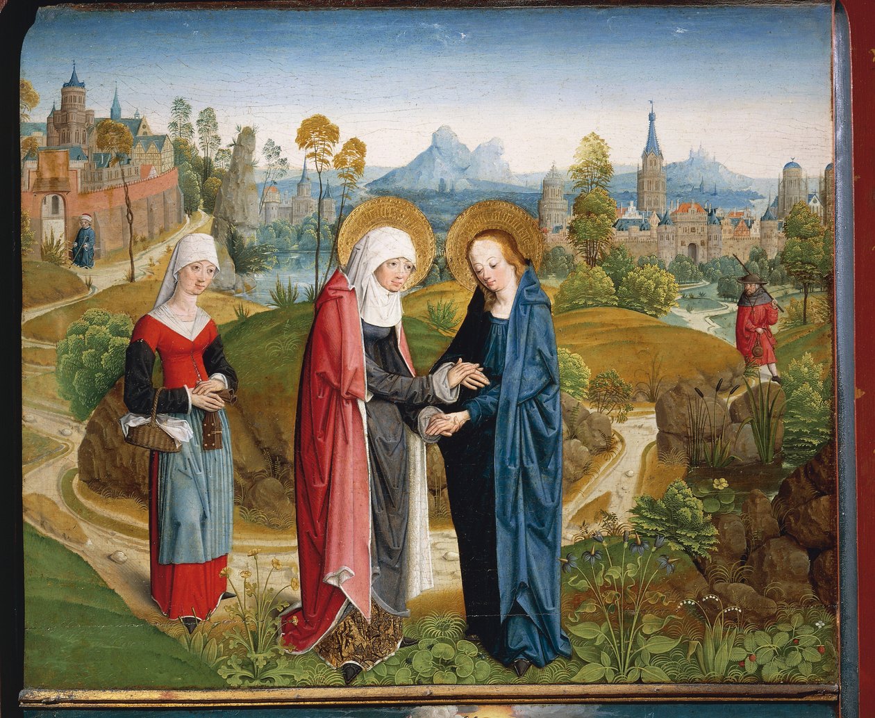 A Látogatás alkotó: Master of the Aachen Altar
