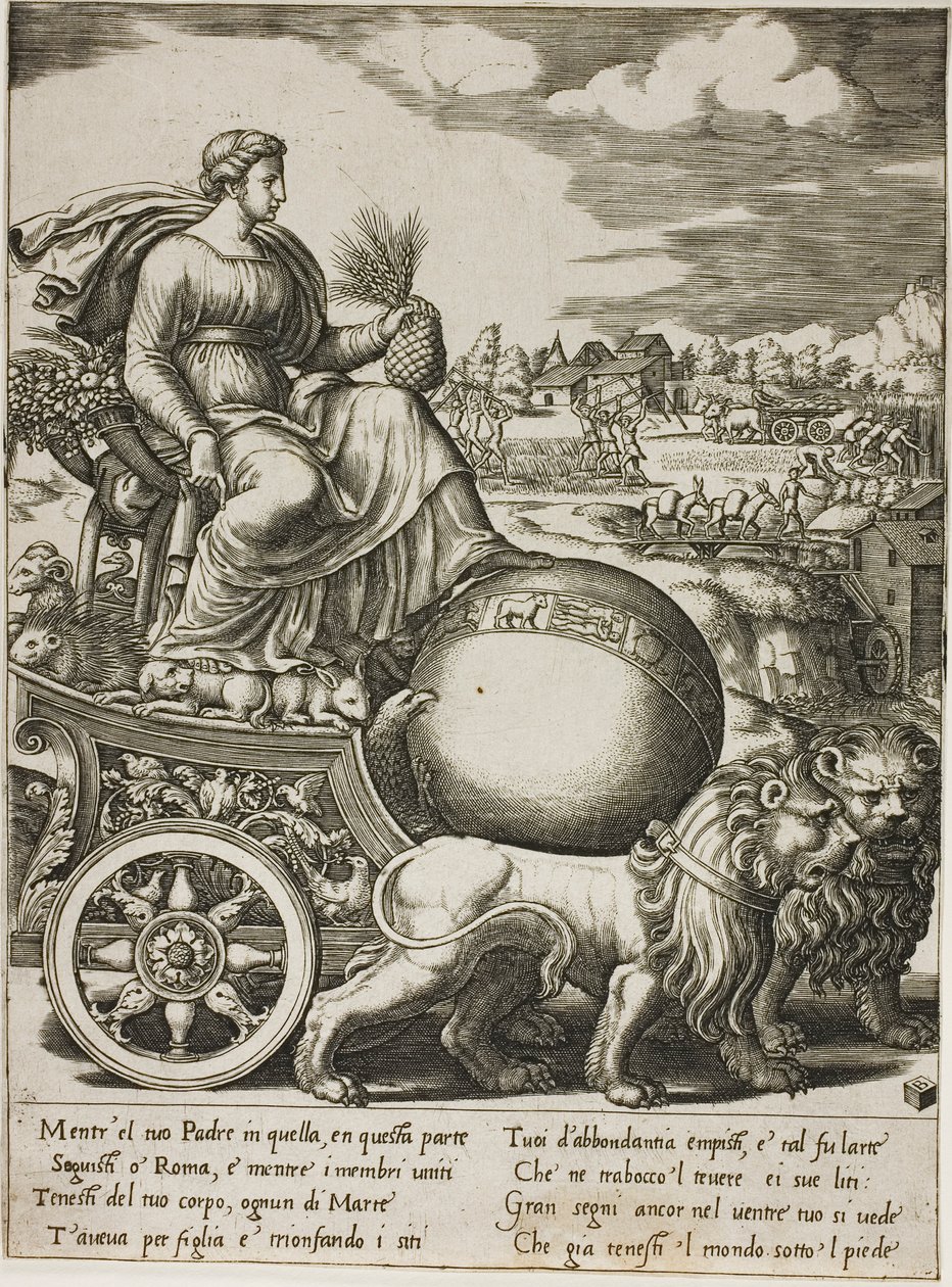 Cybele a szekerén alkotó: Master of the Die