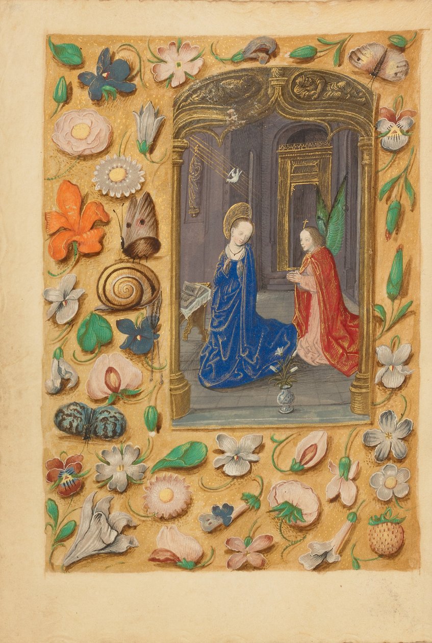 Az Annunciáció alkotó: Master of the Dresden Prayer Book