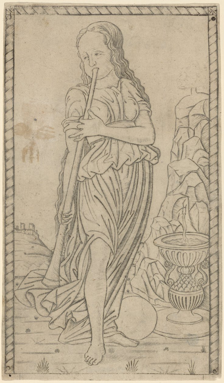 Caliope (Calliope) alkotó: Master of the E Series Tarocchi