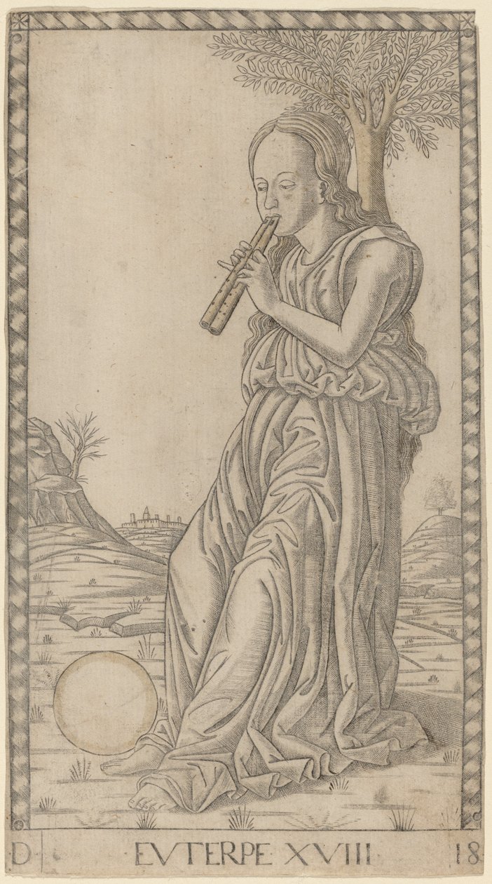 Euterpe alkotó: Master of the E Series Tarocchi