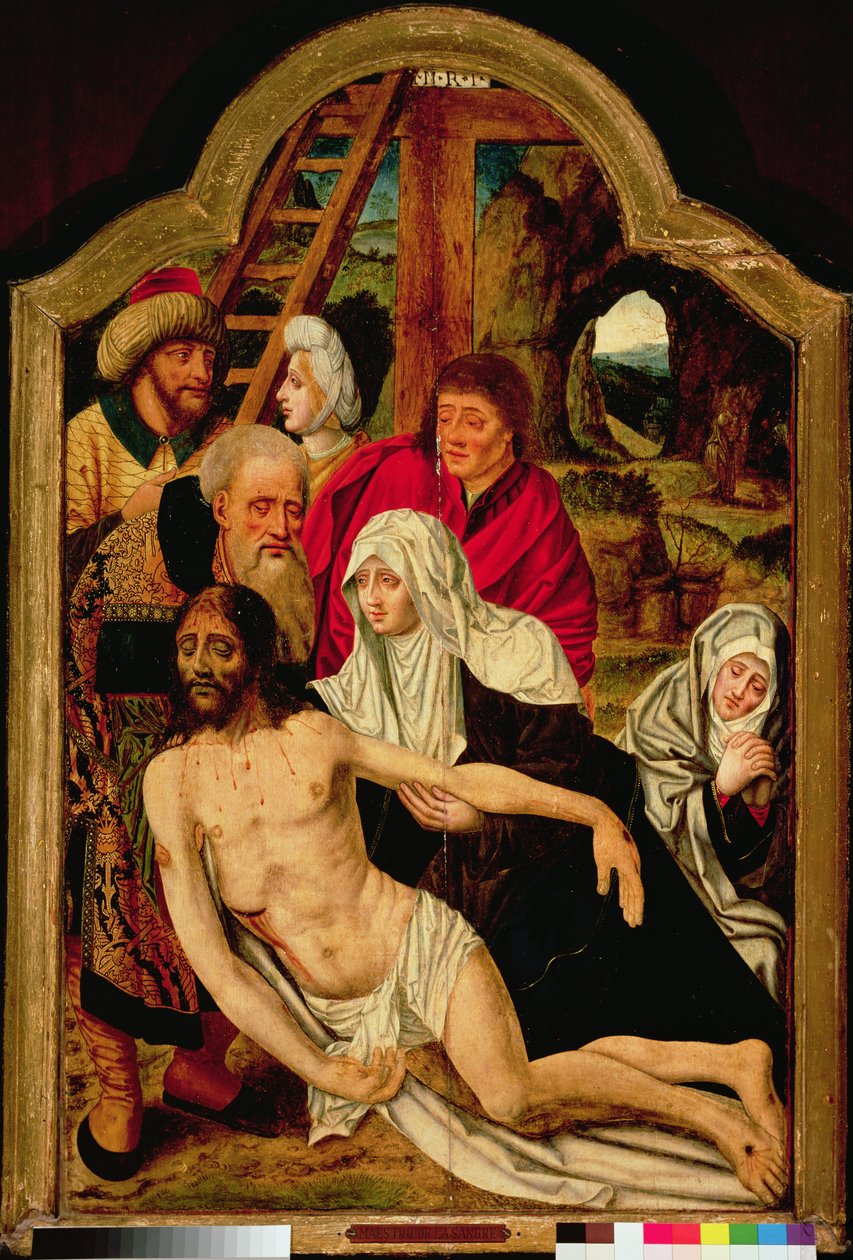 Leszállás a keresztről alkotó: Master of the Holy Blood
