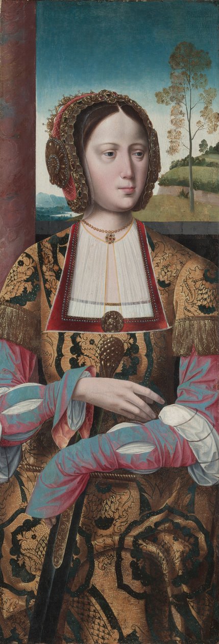 Szent Katalin, c. 1520. alkotó: Master of the Holy Blood