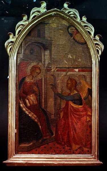 Az Angyali üdvözlet alkotó: Master of the Misericordia
