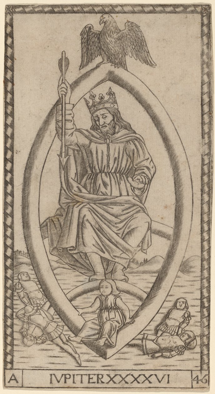 Jupiter (Jupiter) alkotó: Master of the S Series Tarocchi