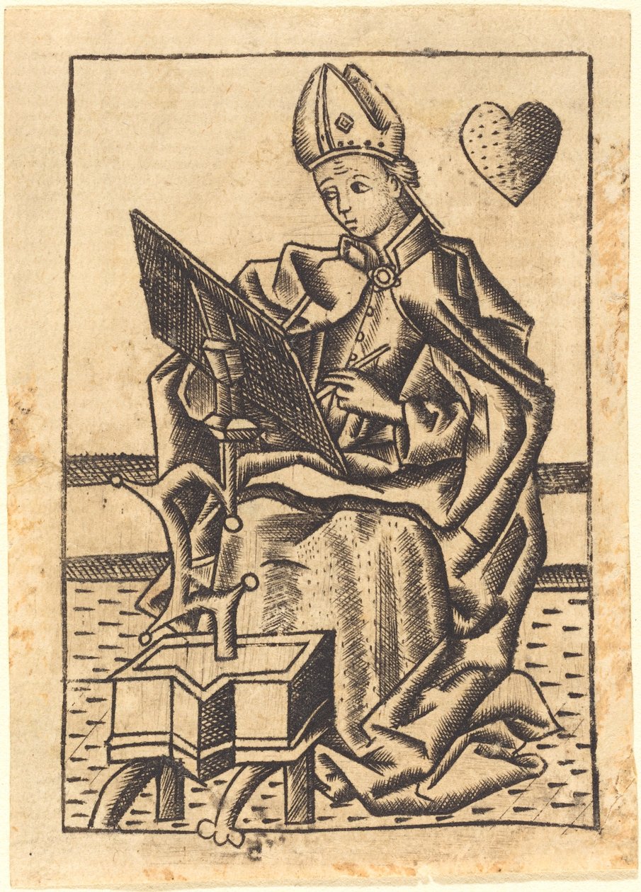 Szent Ágoston alkotó: Master with the Banderoles