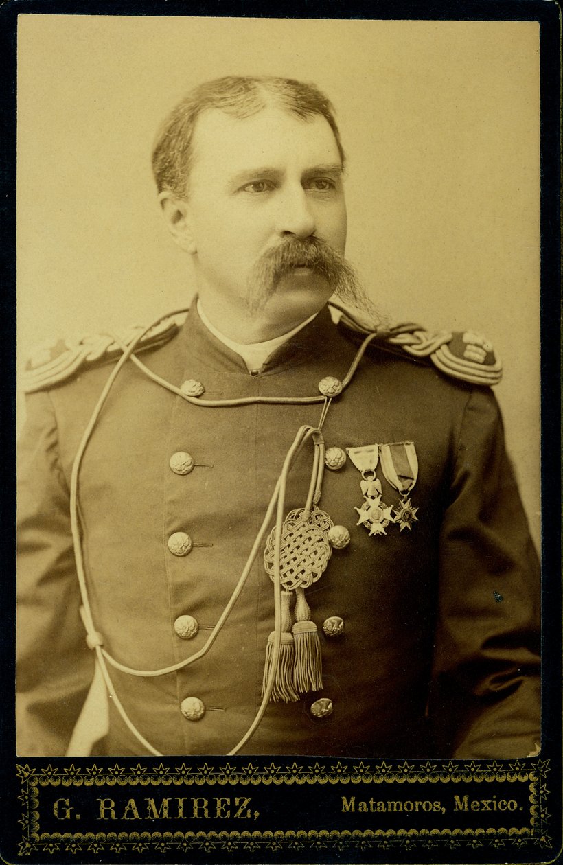 John Burges Johnson, kapitány, 3. lovasság, amerikai hadsereg alkotó: Matamoros G. Ramirez