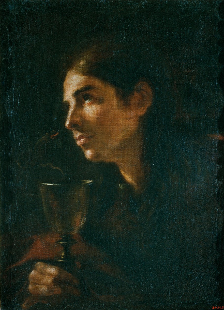 Szent János evangélista alkotó: Mateo Cerezo