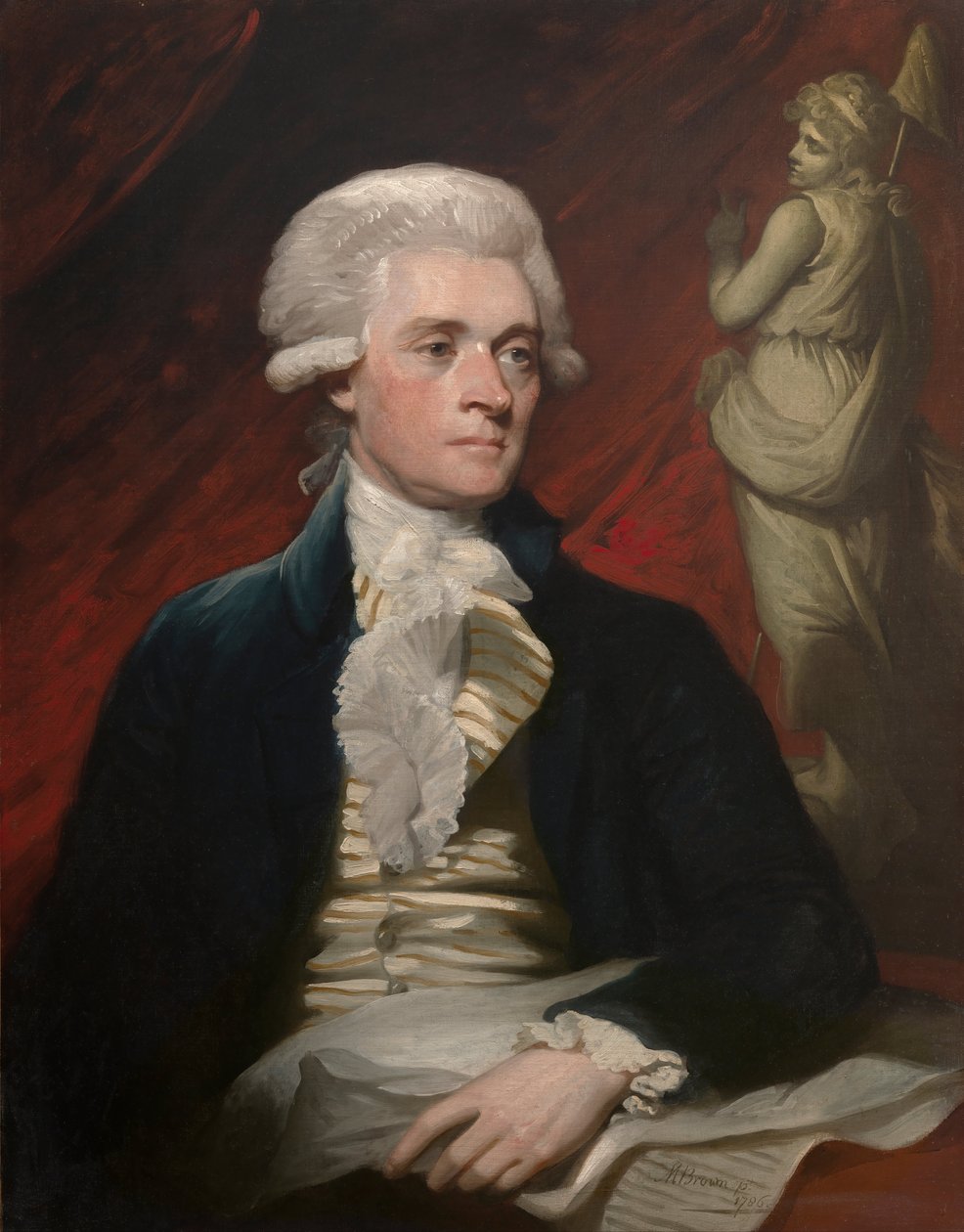 Thomas Jefferson alkotó: Mather Brown