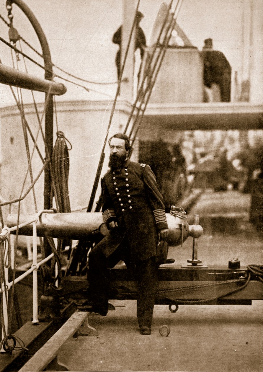 David D. Porter tengernagy, 1861-65 alkotó: Mathew B. Brady