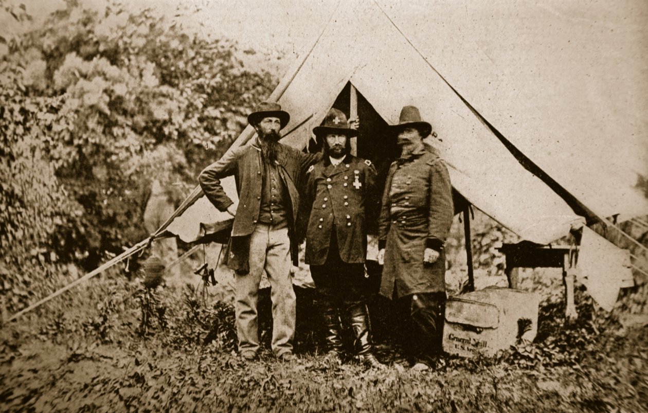 Hadtest, 1861-65 alkotó: Mathew B. Brady