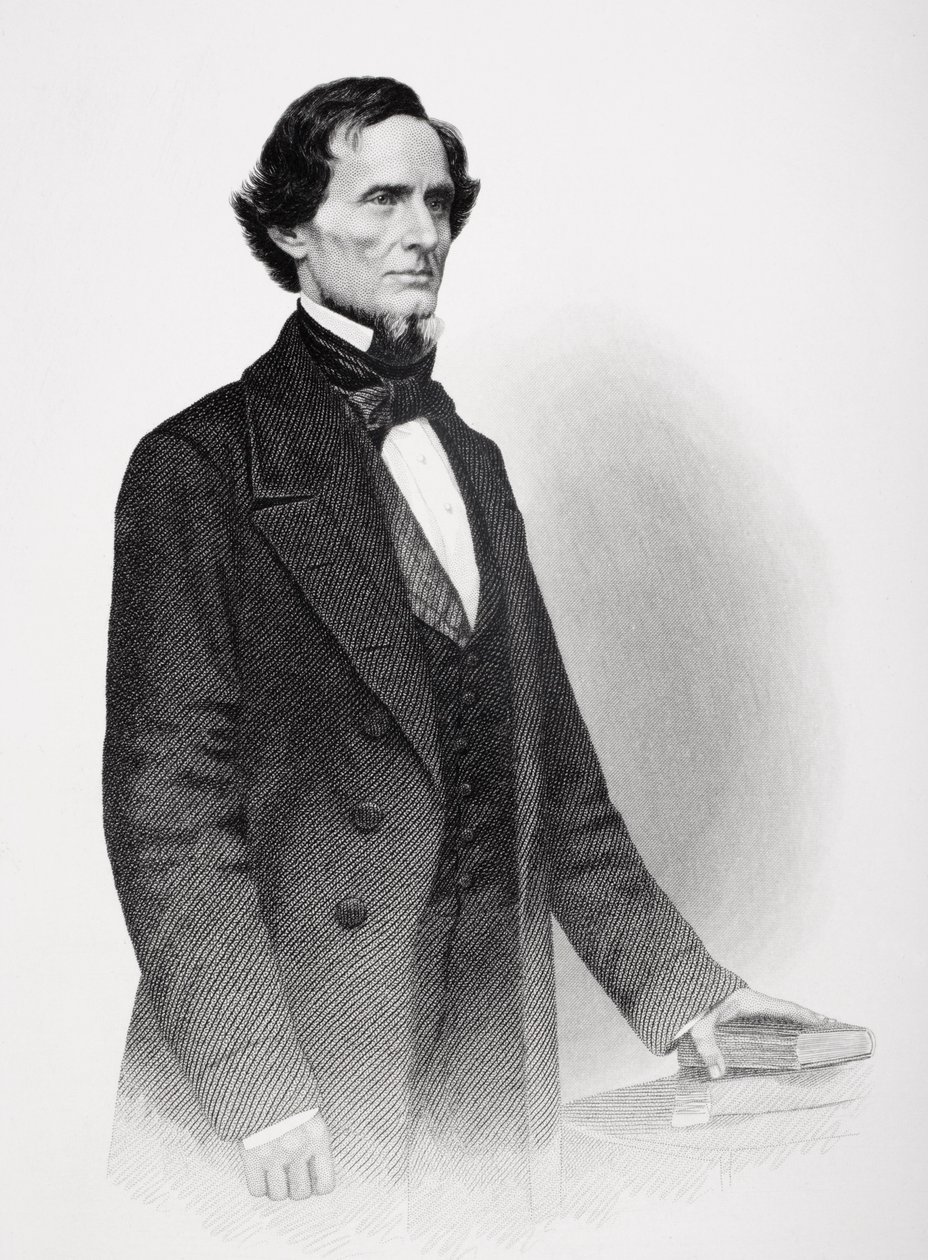 Jefferson Davis (1808-1889) portréja alkotó: Mathew B. Brady