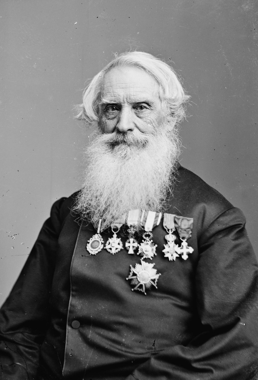 Samuel F.B. Morse, 1866 alkotó: Mathew B. Brady