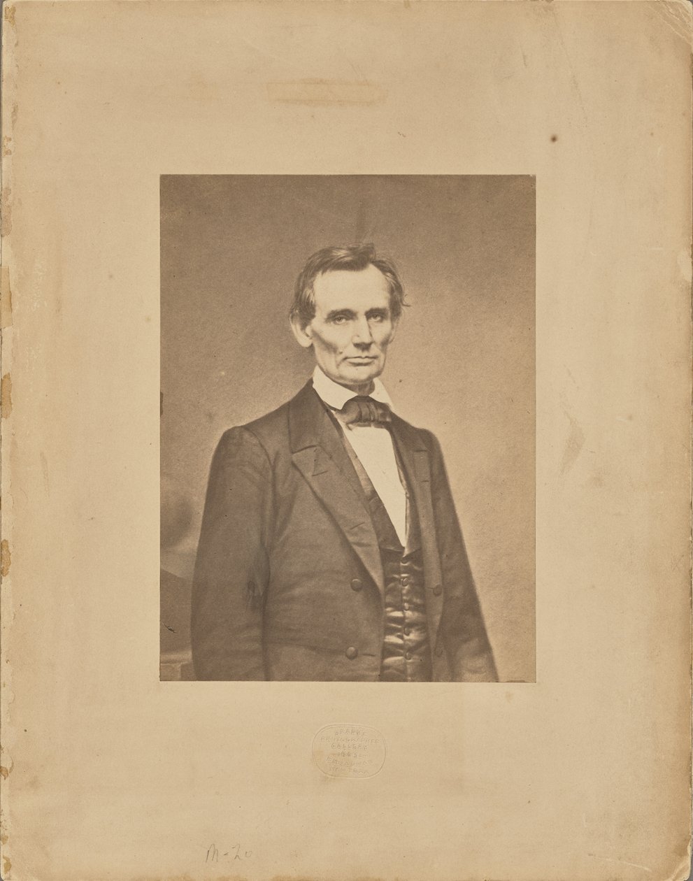 Abraham Lincoln alkotó: Mathew B. Brady
