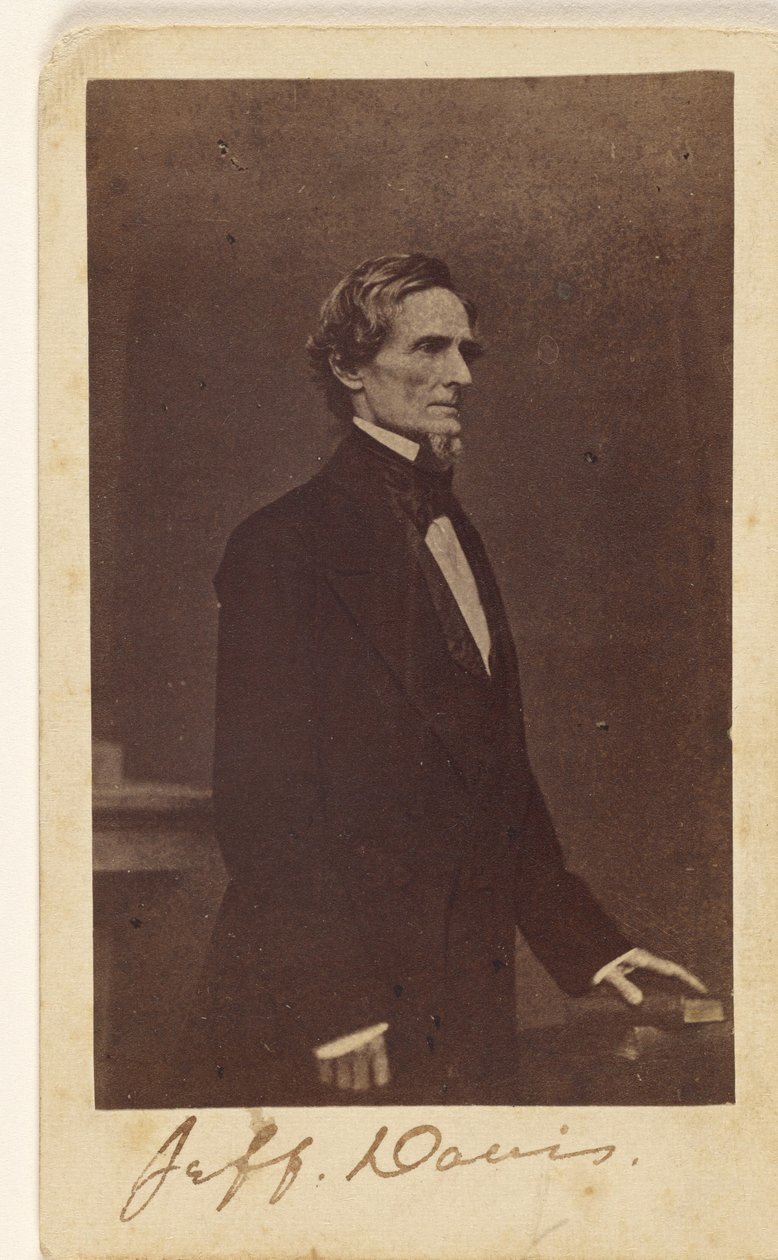 [Jefferson Davis] alkotó: Mathew B. Brady