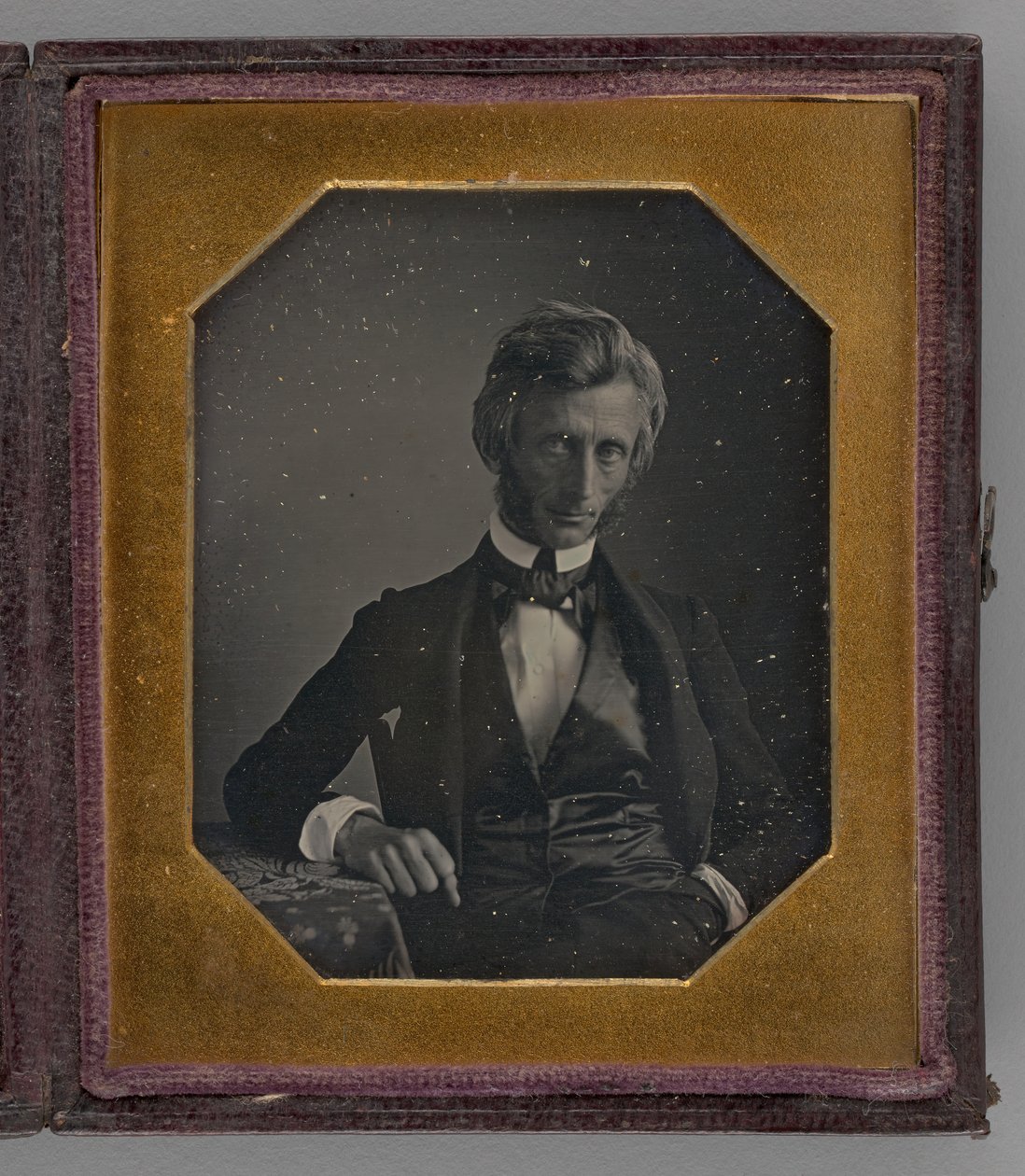 Névtelen emberportré, 1846. alkotó: Mathew Brady