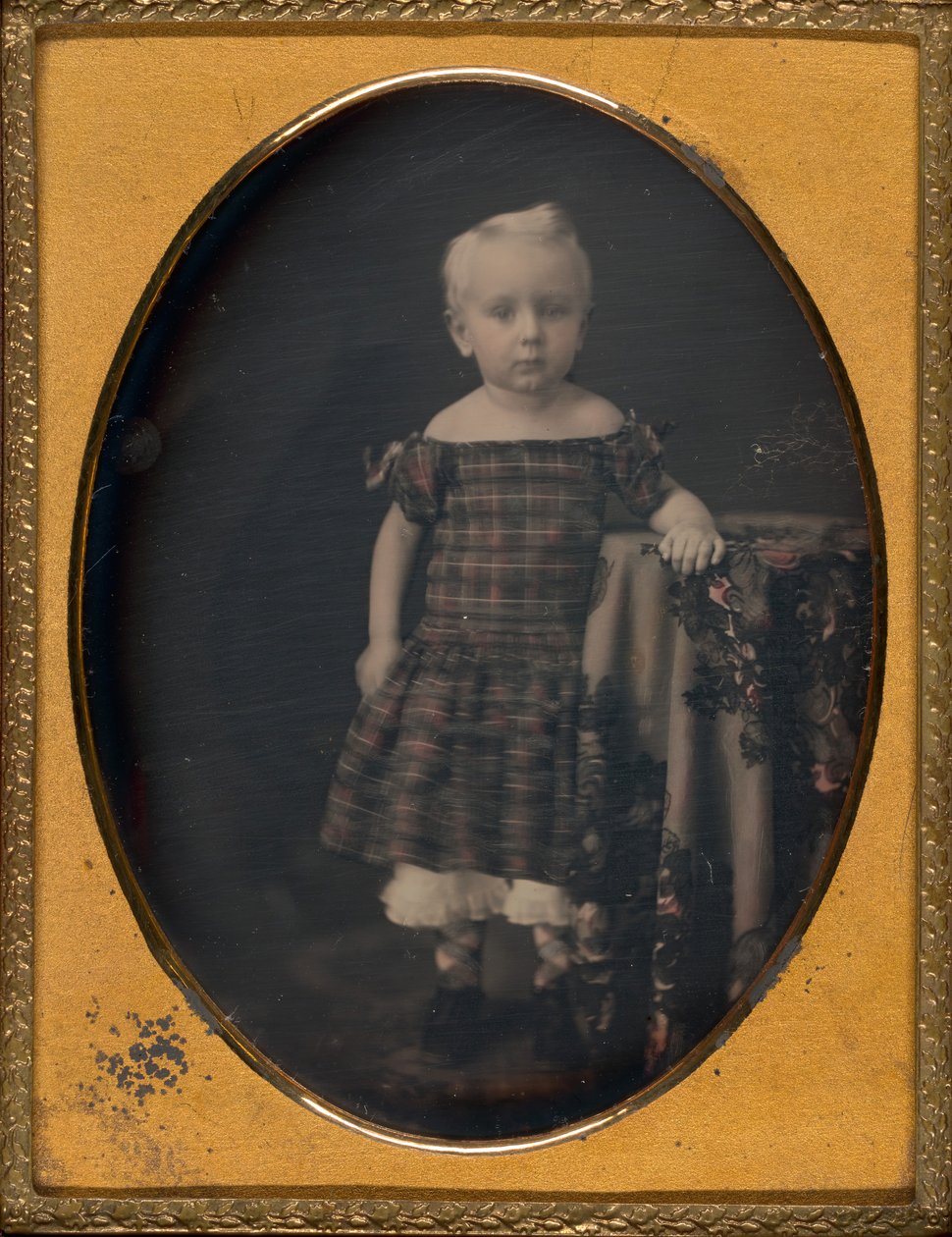 Névtelen gyermekportré, 183960. alkotó: Mathew Brady