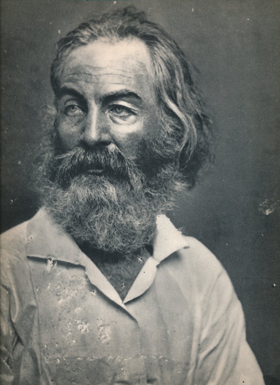 Walt Whitman, 1862, 1939 alkotó: Mathew B. Brady