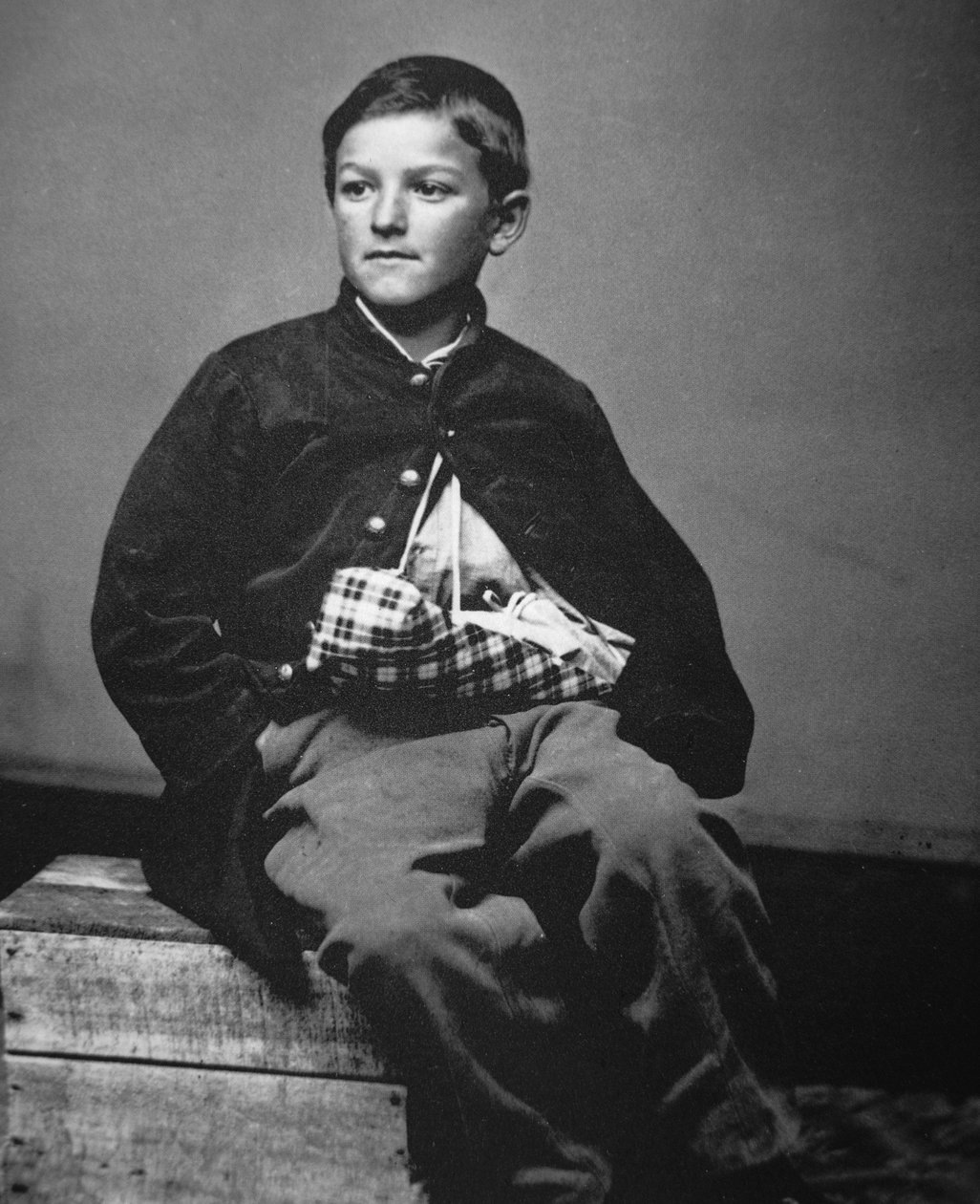 William Black, Union dobos fiú (f/w fotó) alkotó: Mathew Brady