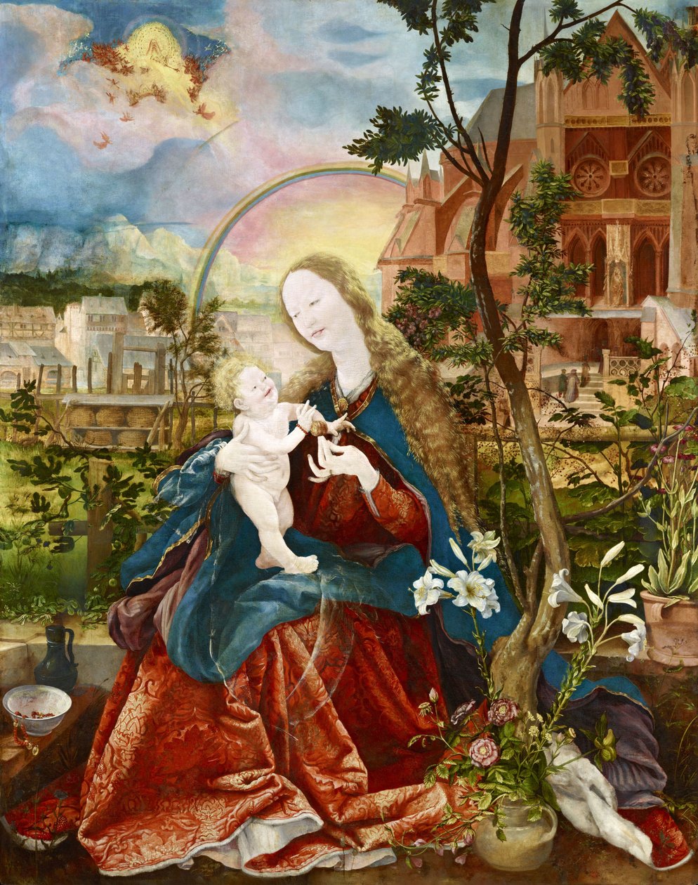 Stuppacher Madonna alkotó: Matthias Grünewald