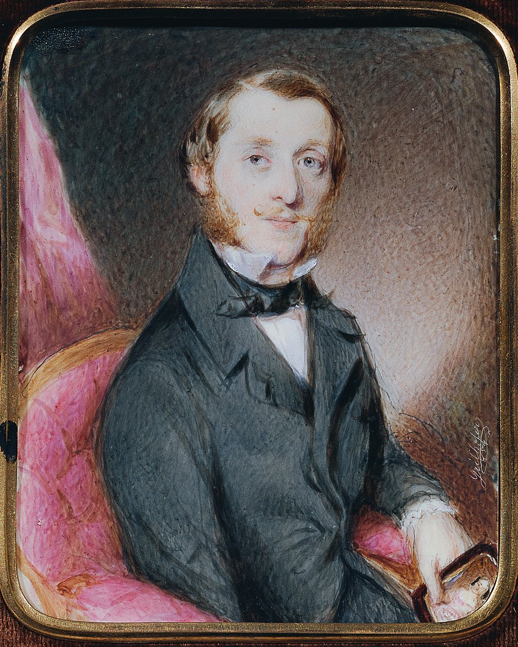 úriember portréja alkotó: Mathias Grilhofer