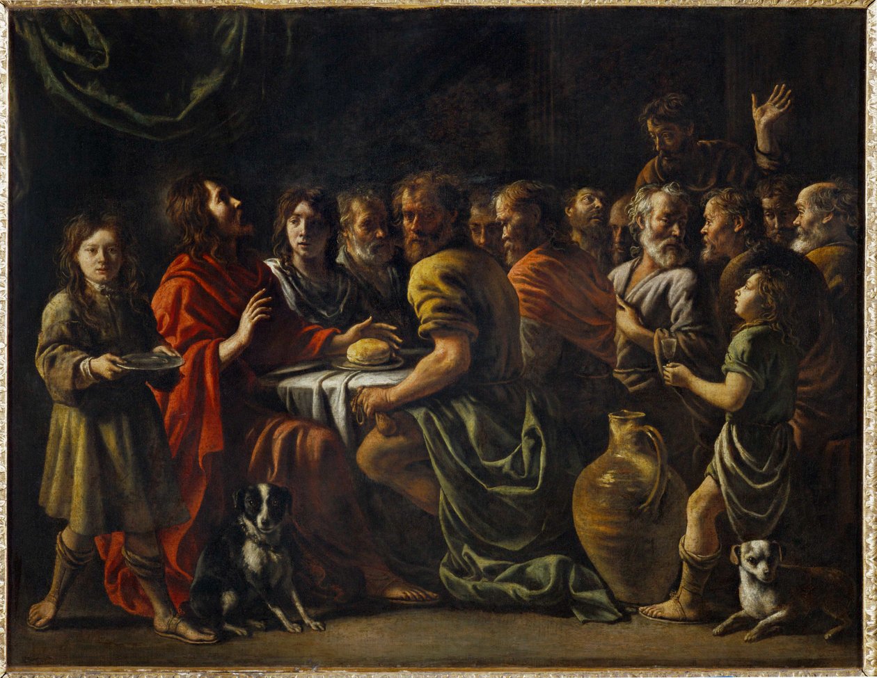 La cena - Utolsó vacsora ... alkotó: Mathieu Le Nain