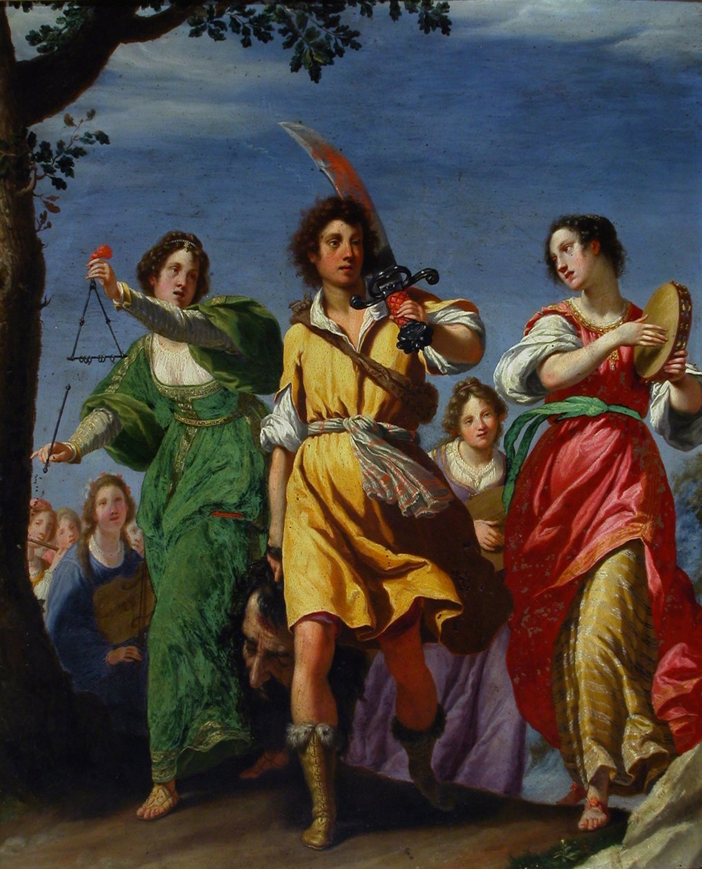 Dávid diadala, 1610. alkotó: Matteo Rosselli