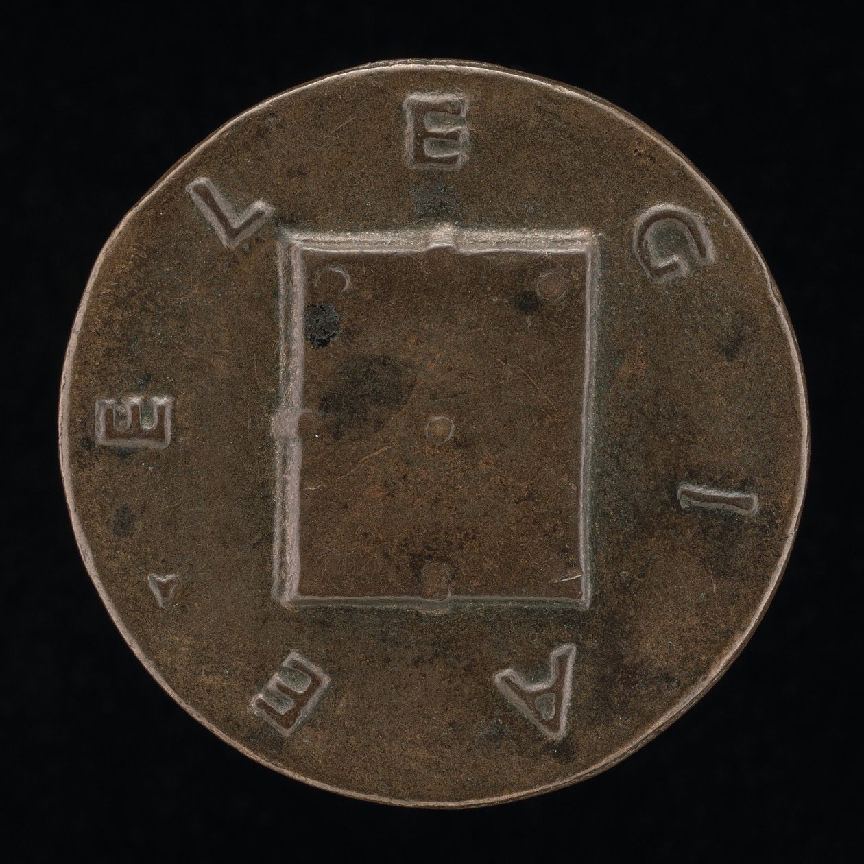 Zárt könyv [fordítva], 1446. alkotó: Matteo di Andrea de Pasti