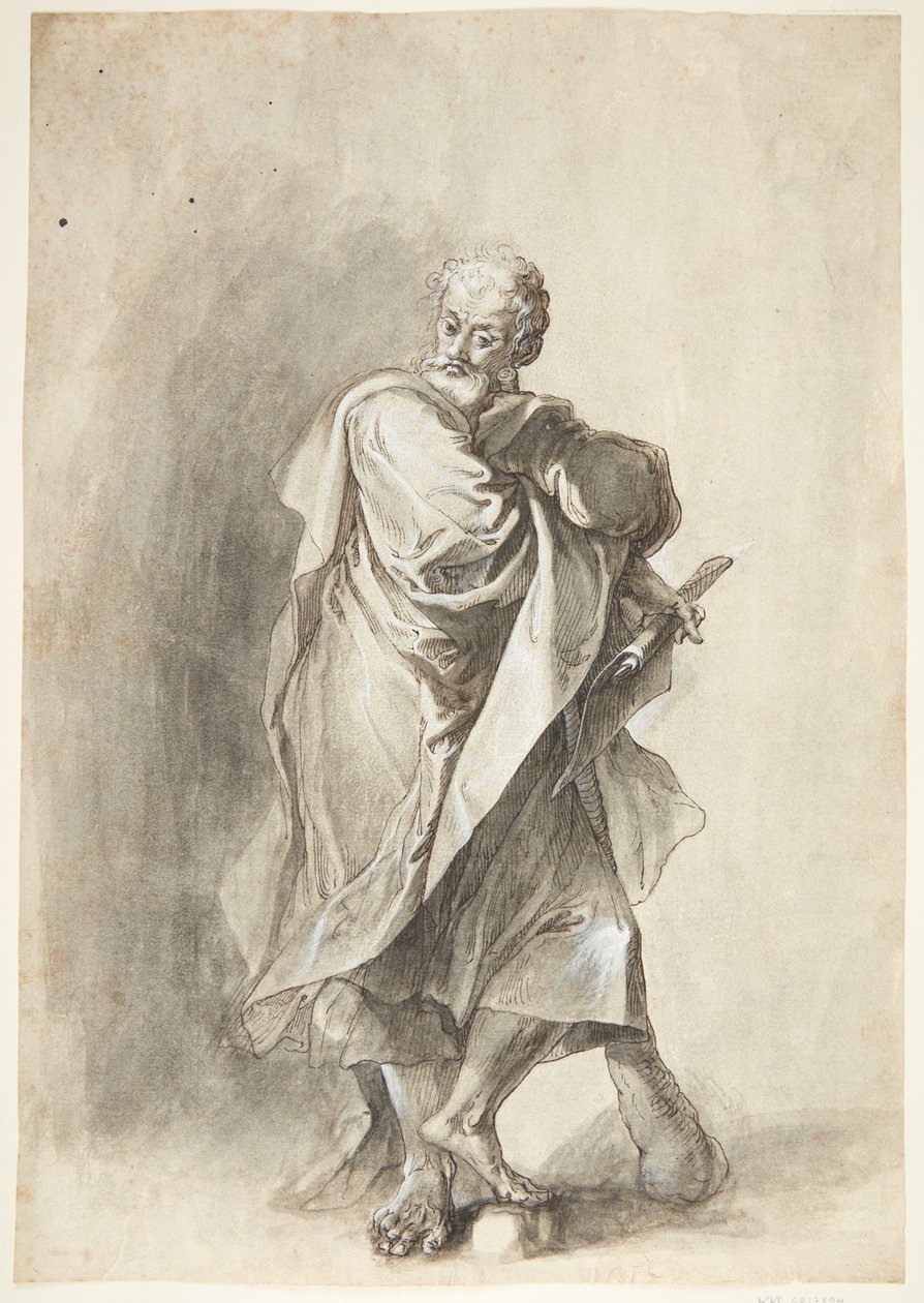 Jézus és a 12 apostol: Judas Thaddeus alkotó: Matthäus Gundelach