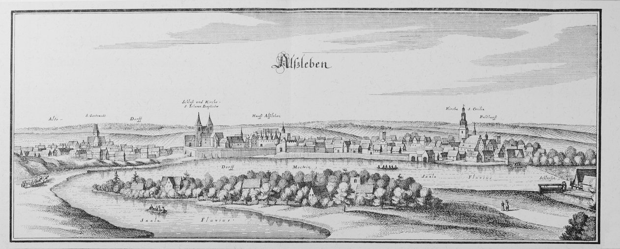 Alsleben alkotó: Matthaus Merian