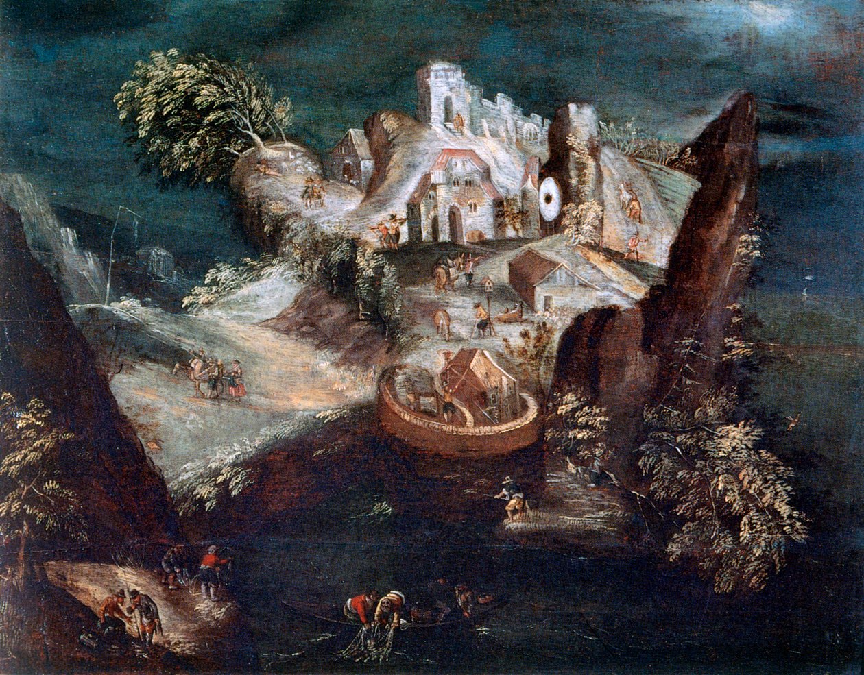 Antropomorf táj, c1613-1650 alkotó: Matthaus Merian