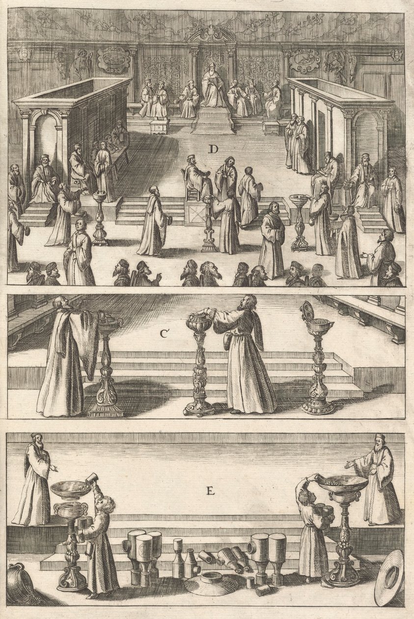 Tábla az "Olaszország topográfiájáról", 1688 alkotó: Matthaus Merian